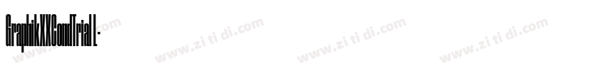 GraphikXXCondTrial L字体转换